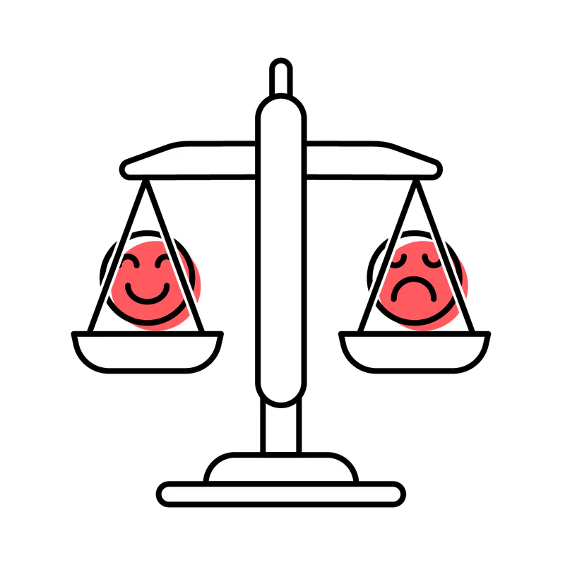 Scales as a symbol for ethical weighing in behavioural design