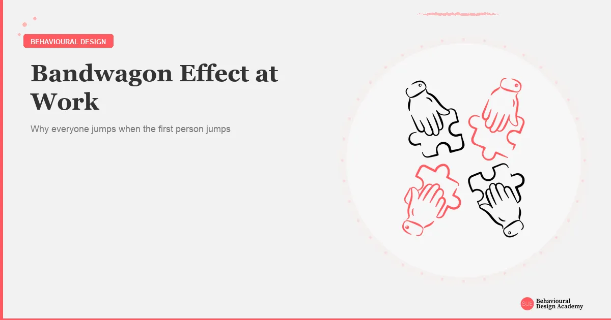 Bandwagon effect at work: How the crowd shapes decisions