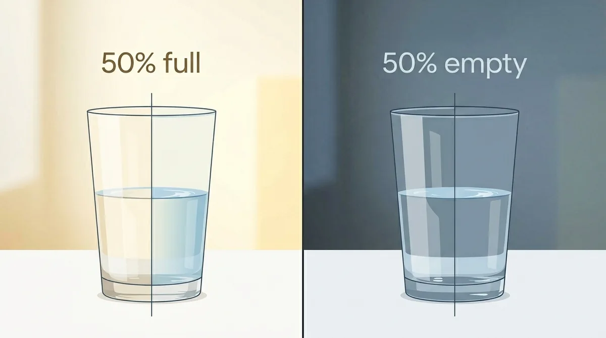 The framing effect: how the same message lands differently depending on how it is framed