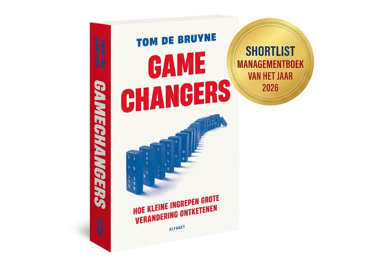 Gamechangers genomineerd voor Managementboek van het Jaar