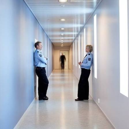 Interior of Halden Prison — natural light and ordinary living conditions