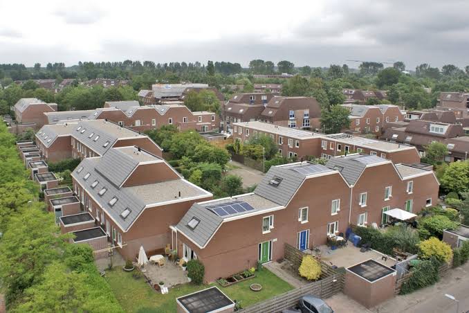Woonerf straatinrichting Nederland