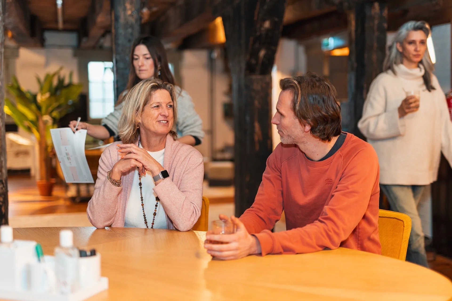 Leiders en managers tijdens de Leading Change & Transformation training van SUE Behavioural Design