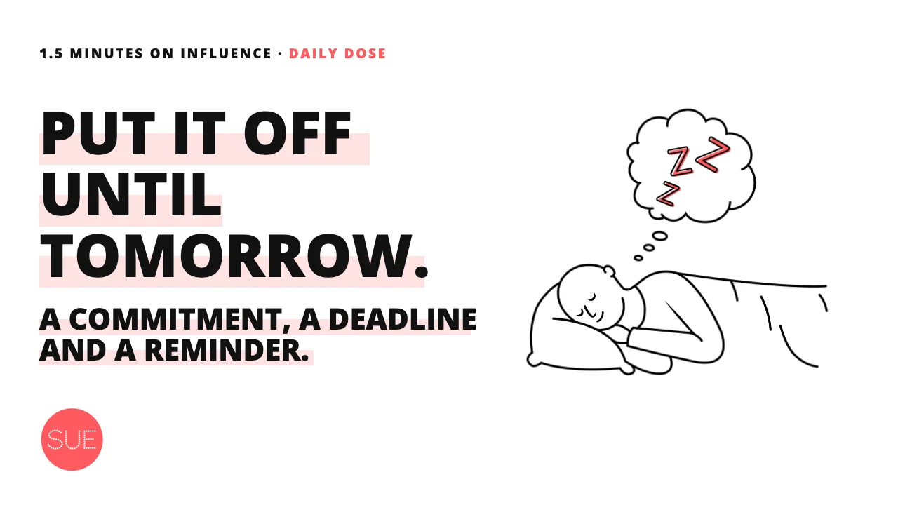 Column thumbnail: Why we procrastinate and what to do about it