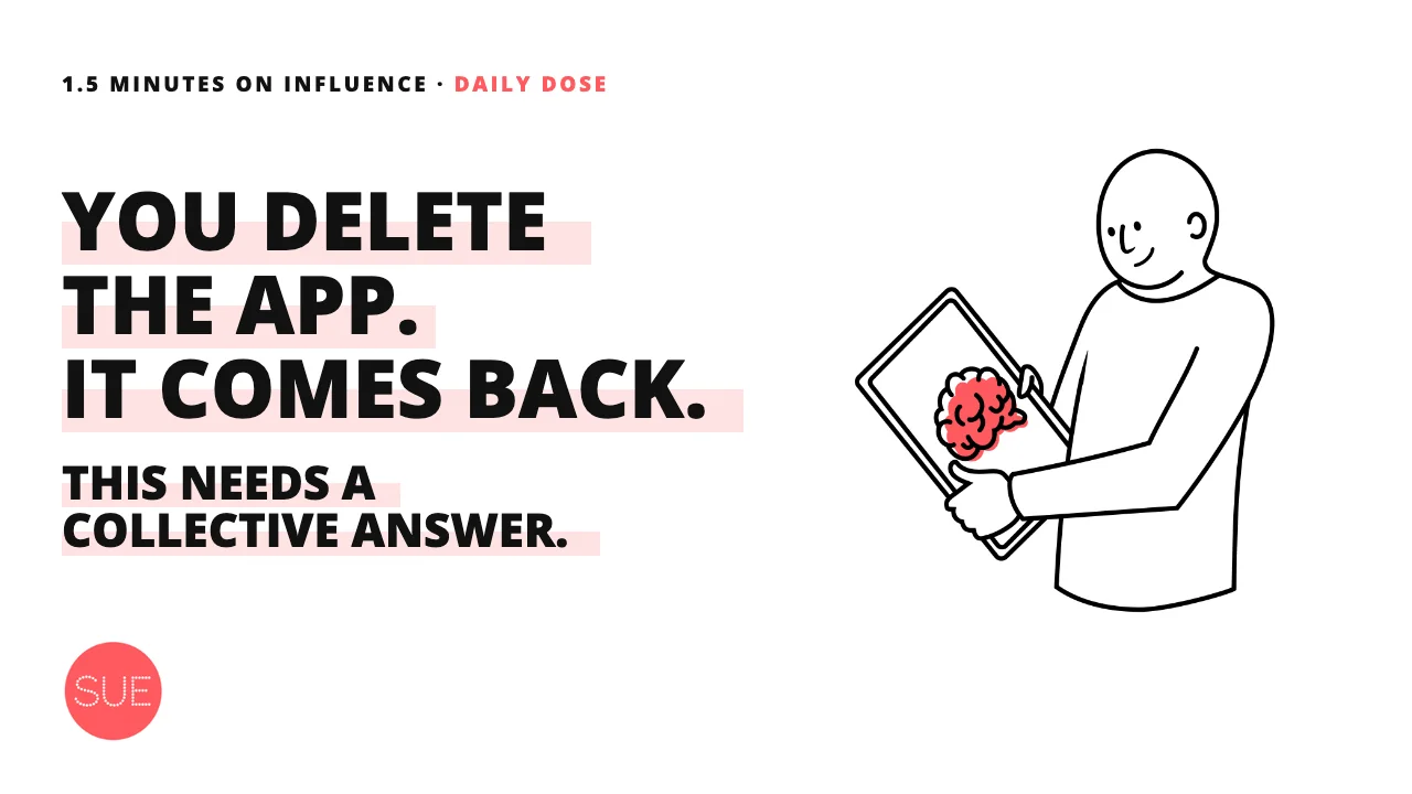 Column thumbnail: Phone addiction: why willpower will not fix it