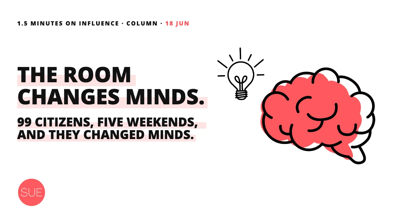 Column thumbnail: How to change someone's mind when both sides have dug in