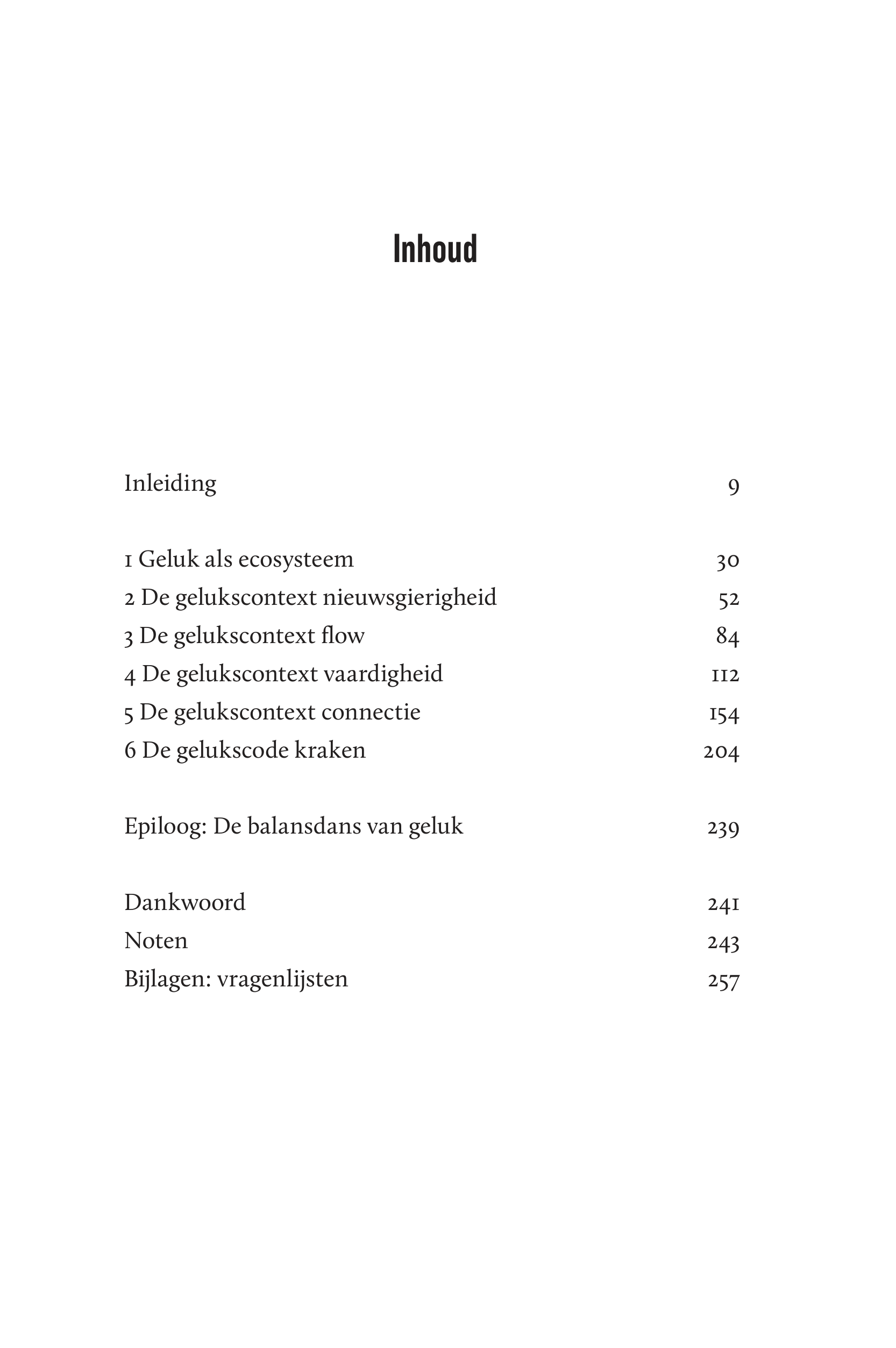 Inhoud